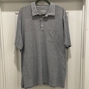 Vineyard Vines Men's Gray Polo Shirt